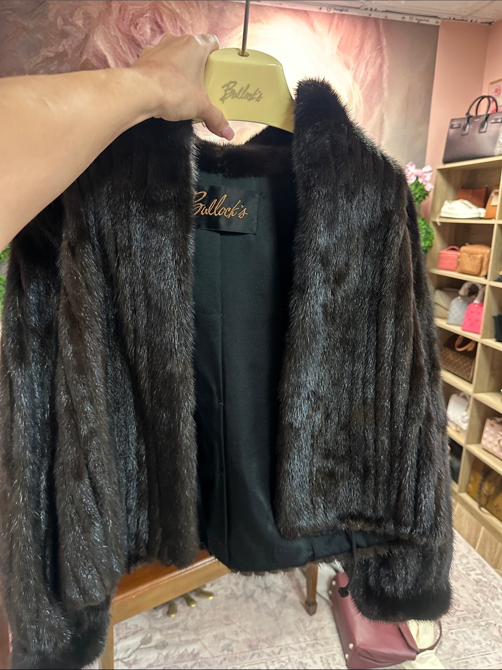 Stunning vintage Oscar de la Renta mink jacket